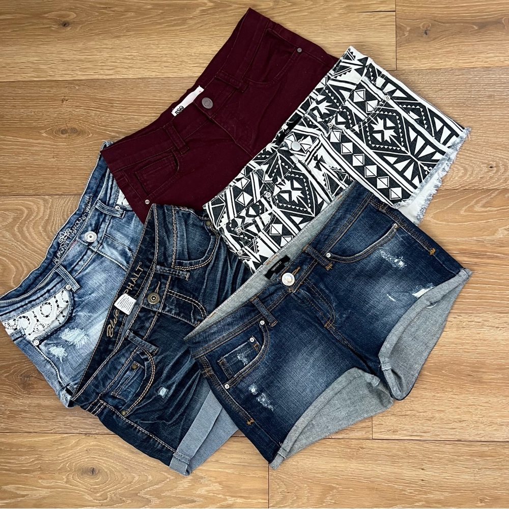 Teen Mystery Box 5 Pair Denim Shorts